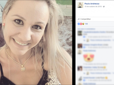 Paula Andressa Greg�rio se mudou para Pontes e Lacerda em busca de ouro (Foto: Reprodu��o/ Facebook)