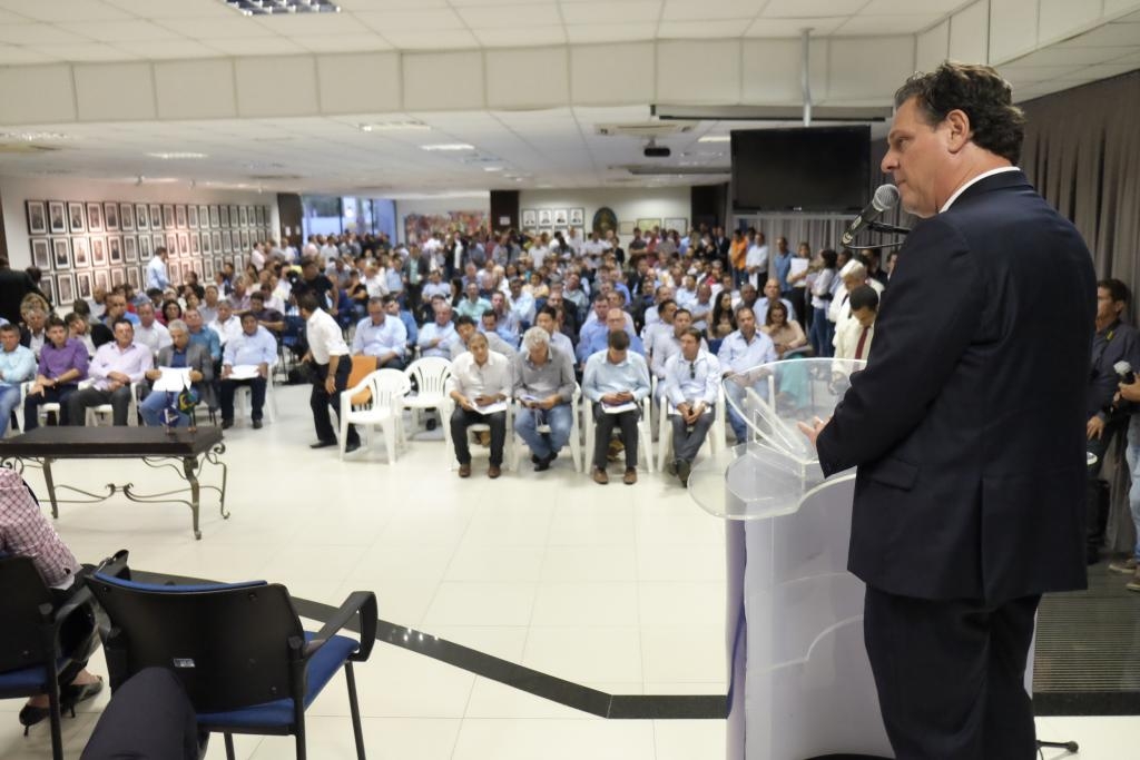 Secretrio afirma para os prefeitos que Sema vive um momento de transformao e que quer a parceria dos municpios - Foto por: Rodolfo Perdigo/Vice-governadoria