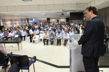 Secretrio afirma para os prefeitos que Sema vive um momento de transformao e que quer a parceria dos municpios - Foto por: Rodolfo Perdigo/Vice-governadoria