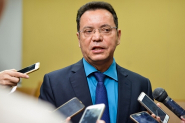 O presidnete da AL, Eduardo Botelho: 