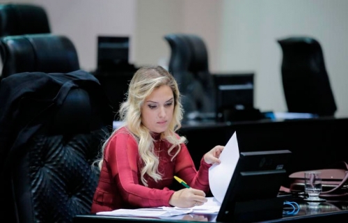 Janaina est entre vtimas de grampo ilegal e registrou boletim contra Kleber na Delegacia da Mulher