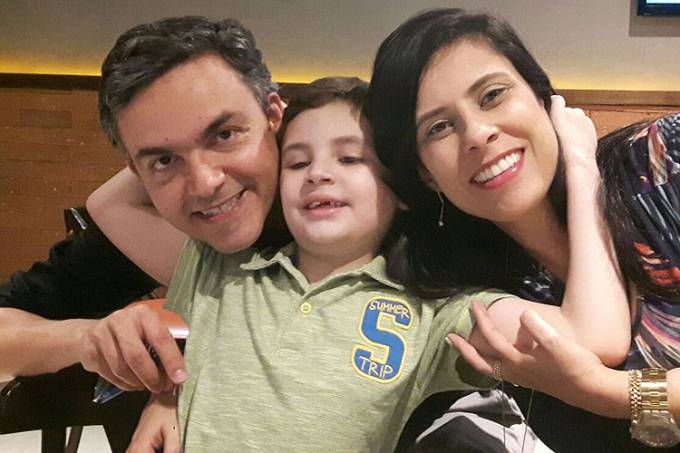 Lucas Alexandre Freitas Pinheiro, 7 anos, que  autista e passou por transplante de medula ssea (Arquivo pessoal/VEJA.com)
