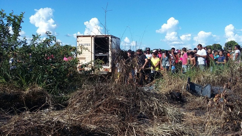 Corpo foi encontrado em matagal em bairro de Sinop (Foto: Jos Carlos Nery /Arquivo Pessoal)