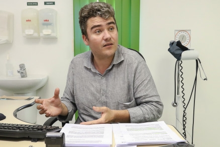 O mdico Lawrence de Oliveira, psiquiatra especialista no tratamento de obesos