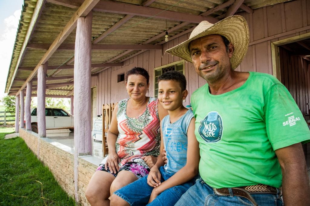 Famliar rural - Foto por: Maria Anffe