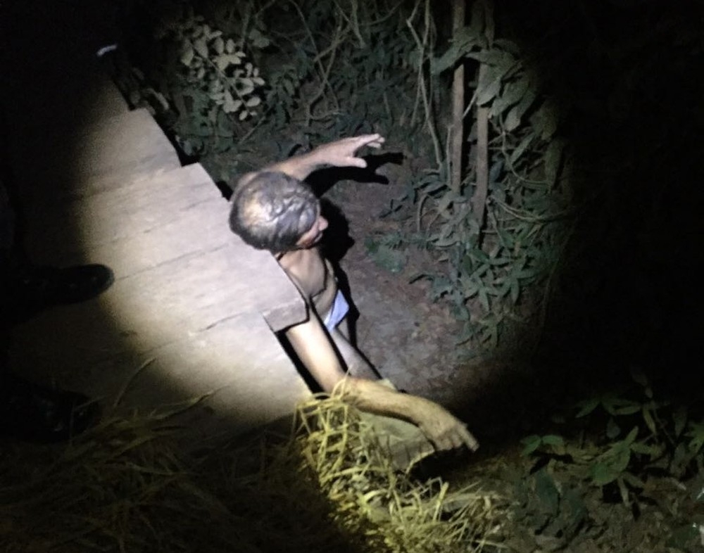 Suspeito de abusar de menina foi jogado de ponte sobre o Rio Verde (Foto: Polcia Militar-MT/ Divulgao)