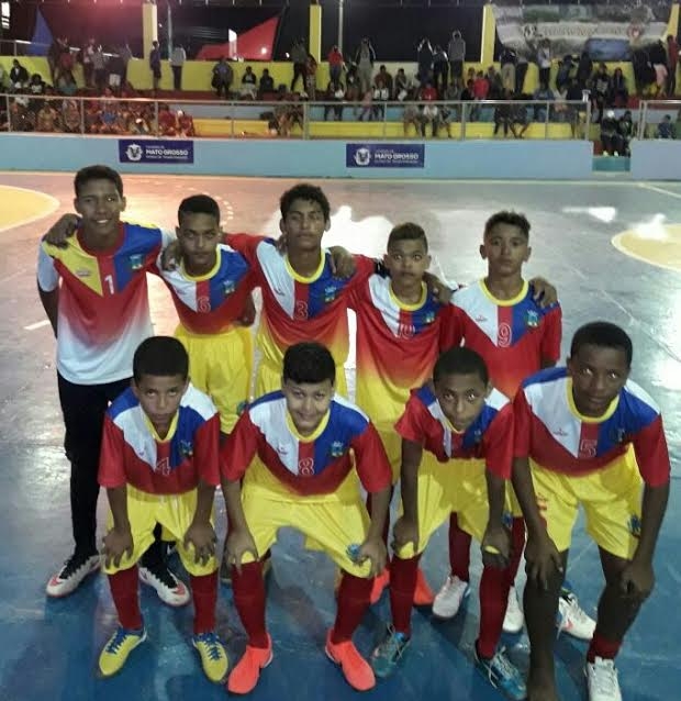 Equipe da Escola Olegrio conquista medalha de bronze nos Jogos Escolares de Nobres.
