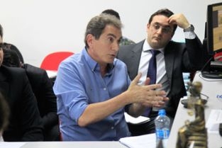 Pedro Nadaf presta depoimento na tarde desta tera-feira 