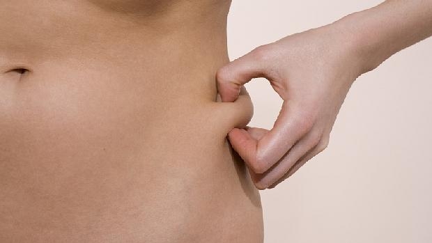 Gordura abdominal (Jupiterimages/Thinkstock/VEJA/VEJA)
