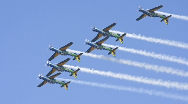 Esquadrilha da Fuma�a, da FAB, vai se apresentar em Cuiab� no pr�ximo domingo (23).