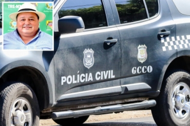 O prefeito Esvandir Ant�nio (detalhe) foi assassinado a tiros em Colniza