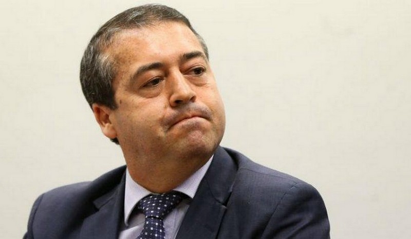 O ministro Ronaldo Nogueira em cerimnia no Palcio do Planalto em 2016