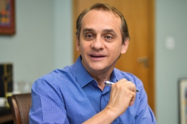 O secretrio de Estado de Cidades, Wilson Santos
