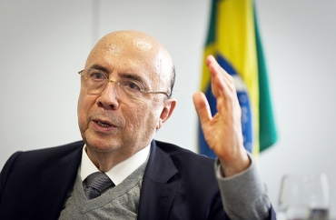 O ministro da Fazenda, Henrique Meirelles: rebaixamento de nota n�o impactar� economia do Brasil