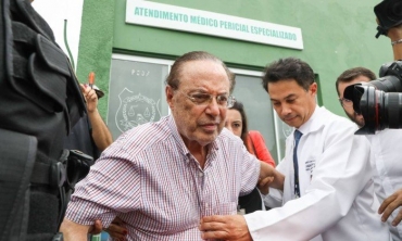 O deputado federal Paulo Maluf est� preso desde dezembro 