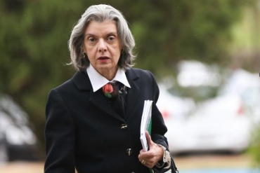 A presidente do STF, ministra C�rmen L�cia