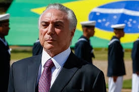 O presidente Michel Temer, que desistiu de discursar no STF