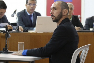 O sargento Joo Soler, que presta depoimento nesta tera-feira em Cuiab