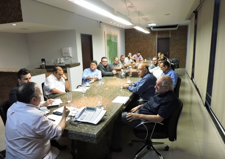Representantes dos segmentos se reuniram com governador Pedro Taques