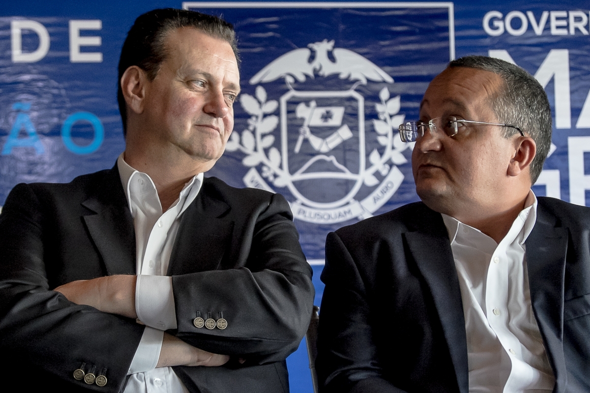 O governador Pedro Taques, que avaliou a sada de Blairo e entrada de Fvaro no processo eleitoral