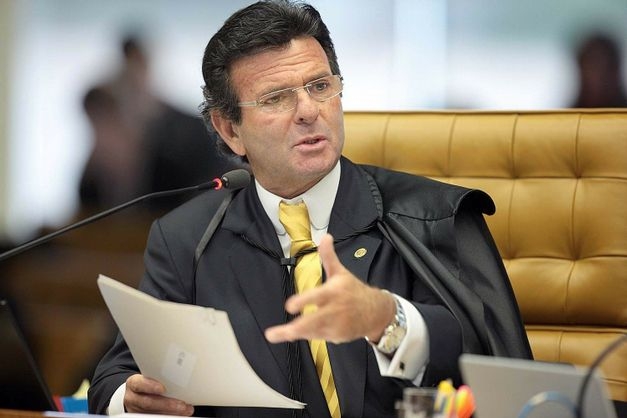 O ministro presidente do TSE, Luiz Fux