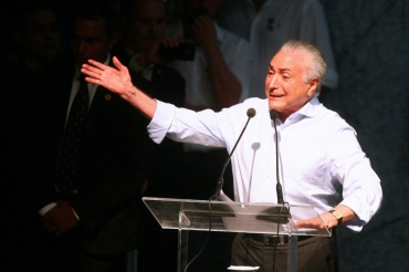 O presidente Michel Temer, que j� admitiu possibilidade de tentar a reelei��o
