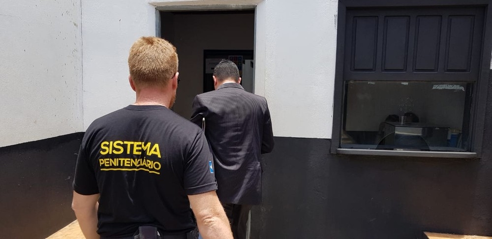 Advogado foi preso no Centro de Ressocializao de Sorriso  Foto: Rafael Sousa