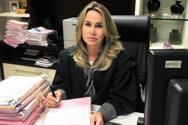 A juza Clia Vidotti, da Vara de Ao Civil Pblica e Ao Popular de Cuiab