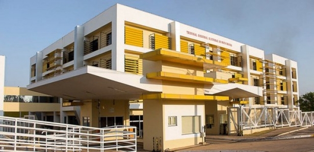 Sede do TRE na Capital que alerta para sanes aos candidatos que no cumprirem prazo para prestar contas em MT