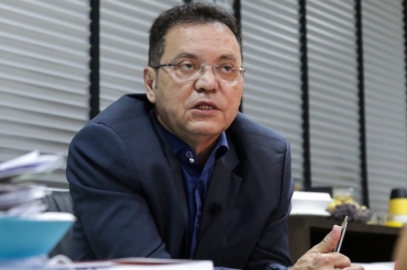 O presidente da AL, Eduardo Botelho, que avalia pedido de afastamento do governador