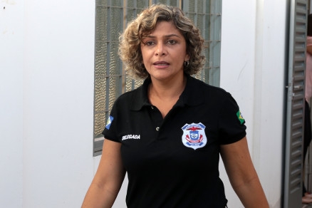 A delegada Maria Alice, da Delegacia Fazendria