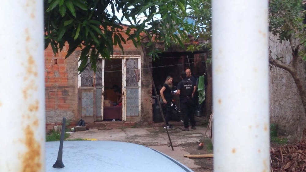 Operao Captare cumpriu mandados no Bairro Doutor Fbio, em Cuiab  Foto: Leandro Trindade/TV Centro Amrica