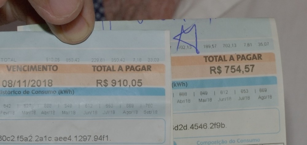 Variao no valor da fatura gera reclamaes  Foto: TVCA/ Reproduo