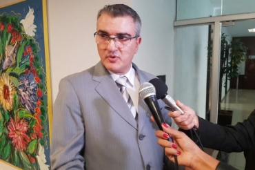 O promotor de Jos Antonio Borges, que foi nomeado hoje pelo governador Mauro Mendes