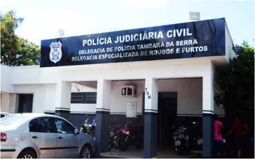 Segundo a polícia, o suspeito vai ser transferido para Tangará da Serra — Foto: Polícia Civil/Divulgação