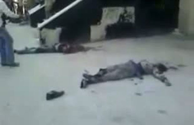 Corpo  mostrado em cho em vdeo na internet