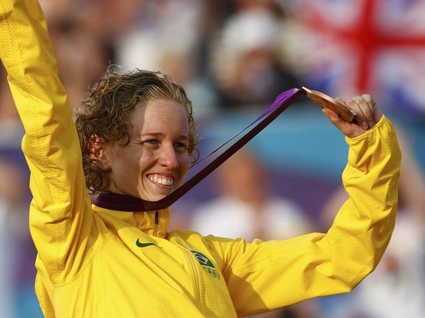 Yane Marques conquistou medalha de bronze no pentatlo moderno