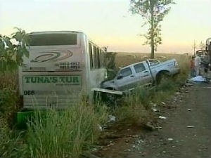 Rodovia ficou bloqueada das 18h s 23h, de acordo com a PRE