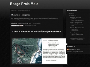 Os autores da pgina que motivou a ao contra o Facebook explicam que o espao deve 