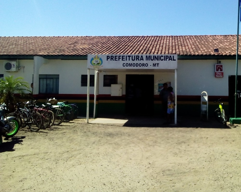 Prefeitura de Comodoro (MT).  Foto: Assessoria