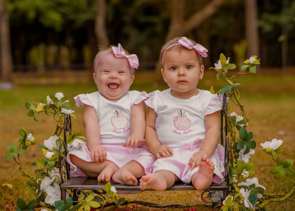 Luza Wurziuf e a irm, Lvia Wurziuf  Foto: Raquel Cimi/ Arquivo pessoal