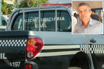 O prefeito de Rondolndia, Agnaldo Rodrigues (no detalhe)