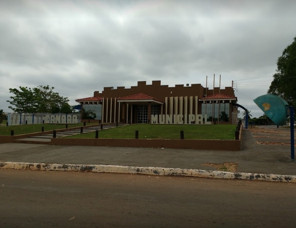 Cmara de Araputanga.  Foto: Google Maps/Reproduo