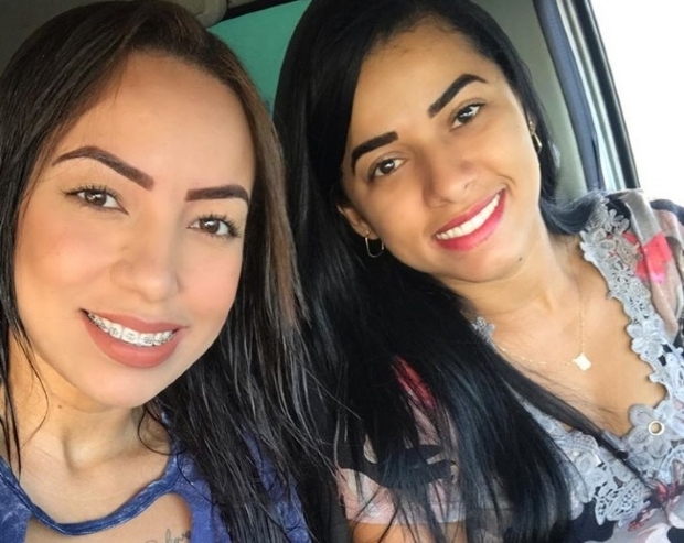 Fernanda (esq.) e Aldirene (dir.) haviam brigado