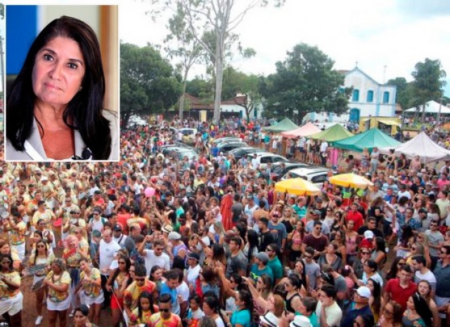 Prefeita de Chapada Thelma Oliveira alega que turistas vo para a cidade e que ela precisa oferecer infraestrutura