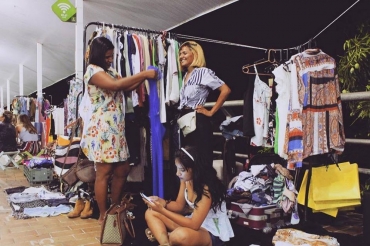 Edio anterior do evento Desapego Coletivo em Cuiab  Foto: Isabela Ferreira/Reproduo