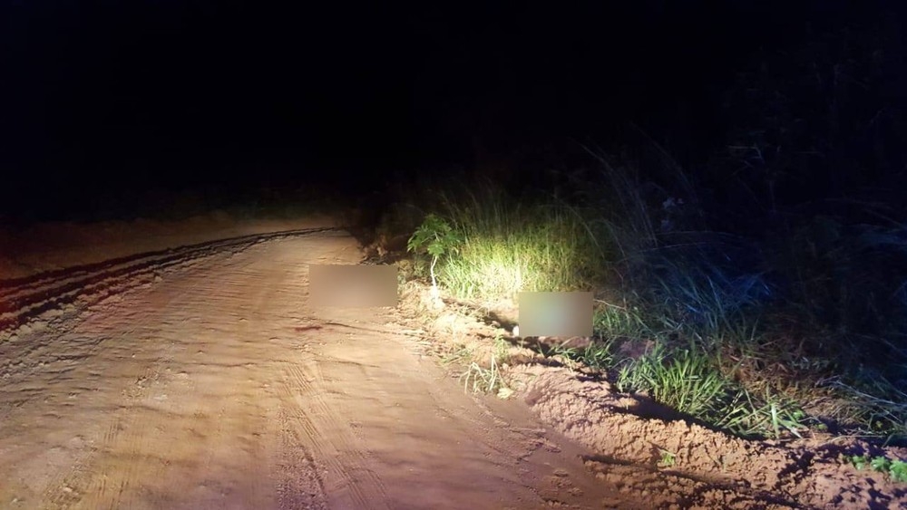 Casal foi assassinado a facadas e corpos so encontrados em estrada em Sorriso (MT)  Foto: Divulgao
