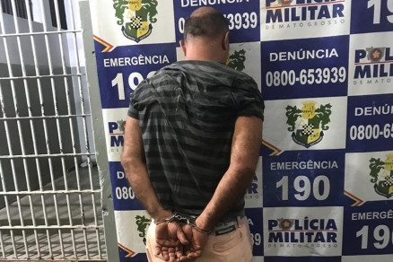 Homem foi preso pela Polcia Militar da cidade
