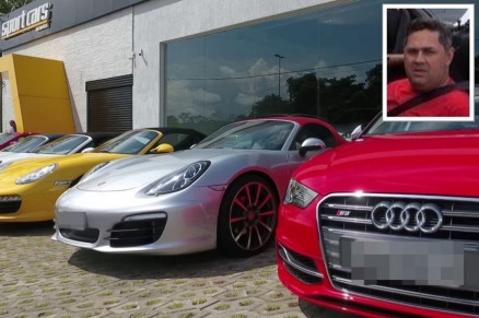 Marcelo Sixto Scheavenin (detalhe), que foi indiciado pela Polcia