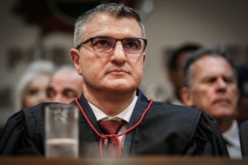 O procurador geral de justia Jos  Borges aproveita para reclamar dos constantes atrasos